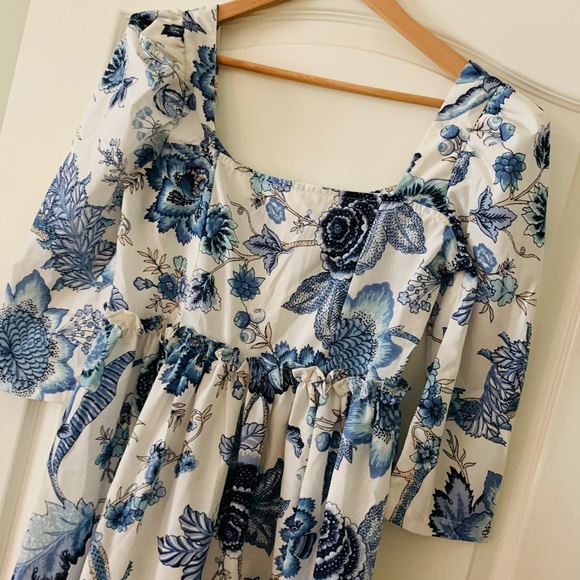 Tuckernuck Designer Inspired Jacobean Midi Dress M - Picture 9 of 12